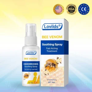 🌟 Official Store | Lovilds® Bee Venom Spray – Rapid Soothing for Hemorrhoid Discomfort