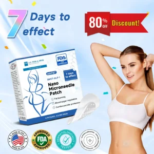 [See results in 7 days]𝐀𝐀Ғ𝐐® 🏅Nano Μicroneedle Patch with SΜGT-G L P 1 & Matrixyl 3000 – Slimming, Skin Tightening, Blood Sugar Support, No Injection