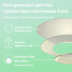 Cougex® Nano-Microneedle Wellness Patch | Curbs Cravings + Sustained Release | USA-Made