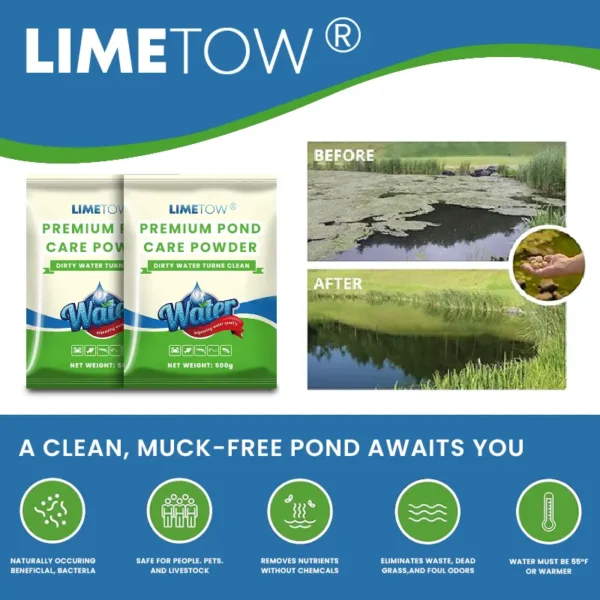 LIMETOW® Premium Pond Care Powder