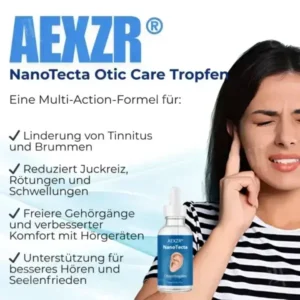 🌟 Offizieller Shop | AEXZR® NanoTecta Ohrentropfen