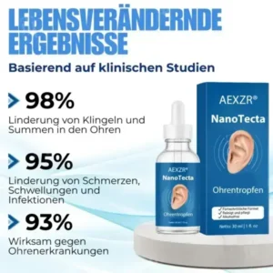 🌟 Offizieller Shop | AEXZR® NanoTecta Ohrentropfen