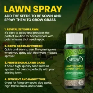 AEXZR® Green Lawn Grass Sunny Spray