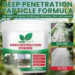 Kill Bamboo, Stumps & Invasive Weeds for Good – LIMETOW® Root Killer Powder