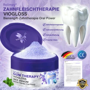 ❤️Rolimey® VioGloss Bienengift-Zahntherapie Oral Power 🦷 (🇩🇪 BZÄK Zugelassen)